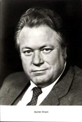 Ak Schauspieler Günter Strack, Portrait