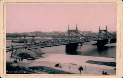 Foto Mannheim in Baden, Neckarbrücke