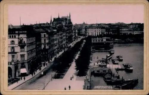 Foto Hamburg Mitte Altstadt, Jungfernstieg