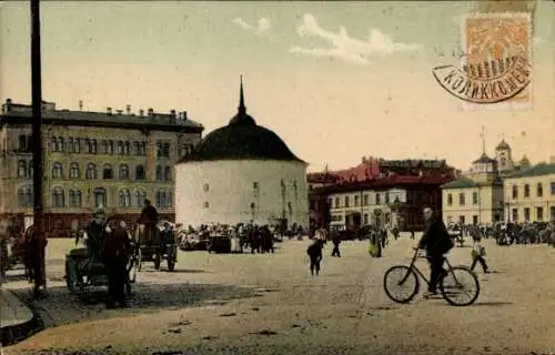 Ak Wyborg Wiborg Viipuri Russland, Kauppatori