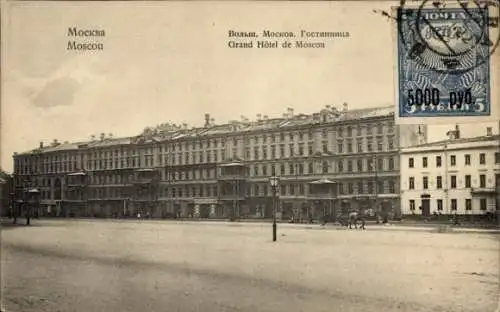Ak Moskau Russland, Grand Hotel