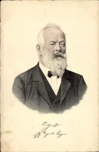 Ak Prinzregent Luitpold von Bayern, Portrait