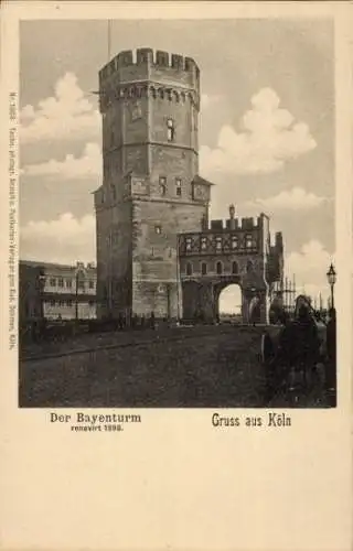 Ak Köln am Rhein, Bayernturm