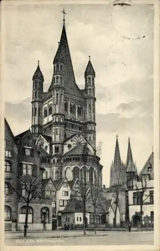 Ak Köln am Rhein, Martinskirche