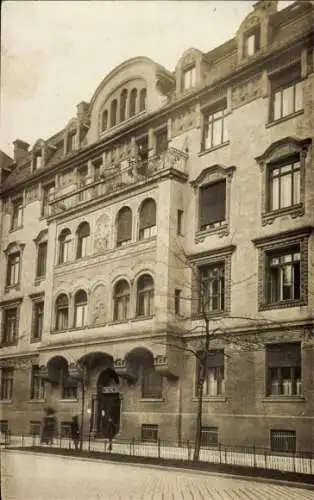 Foto Ak München, Wohnhaus, Fassade