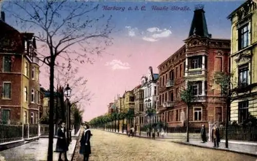 Ak Hamburg Harburg, Haake Straße