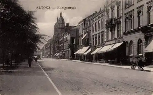 Ak Hamburg Altona, Königstraße
