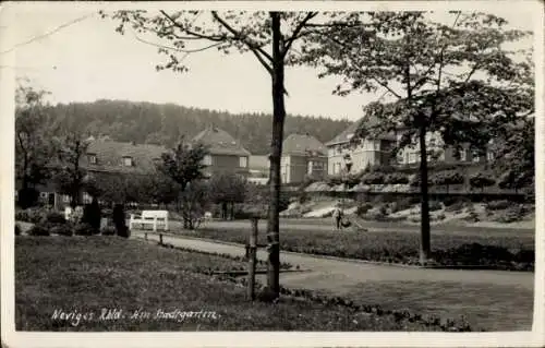 Foto Ak Neviges Velbert Nordrhein Westfalen, Stadtgarten, Teilansicht