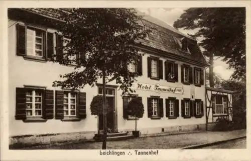 Ak Leichlingen im Rheinland, Hotel Tannenhof