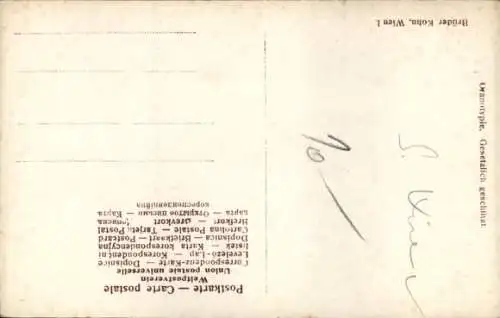 Ak Opernsängerin Bertha Foerster-Lauterer, Portrait, Carmen