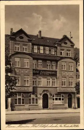 Ak Hann. Münden in Niedersachsen, Hotel Schloßschenke