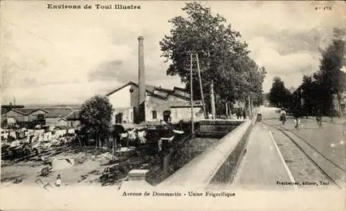 Ak Toul Meurthe et Moselle, Avenue de Dommartin, Kühlanlage