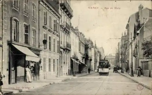 Ak Nancy Meurthe et Moselle, Rue de Metz