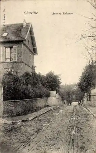 Ak Chaville Hauts de Seine, Avenue Talomon