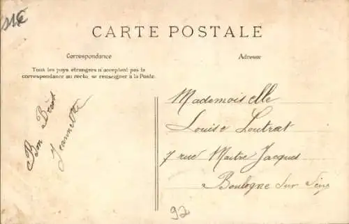 Ak Puteaux Hauts de Seine, Rue Voltaire