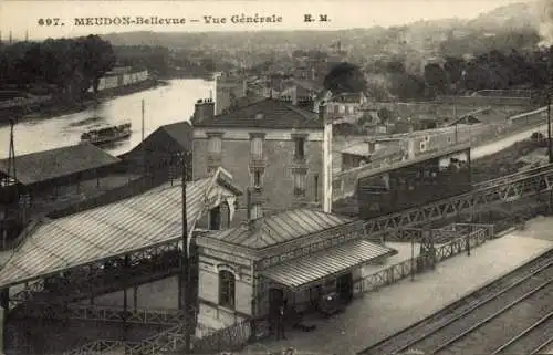 Ak Bellevue Meudon Hauts de Seine, Gesamtansicht