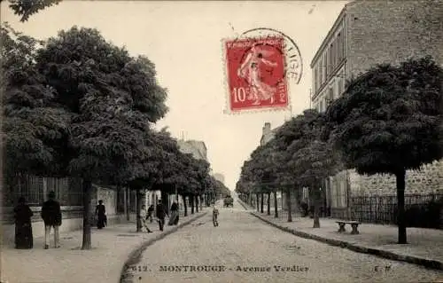 Ak Montrouge Hauts de Seine, Avenue Verdier
