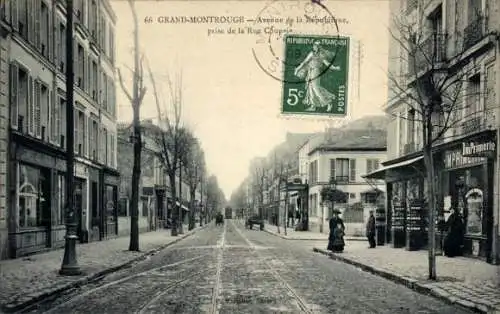 Ak Montrouge Hauts de Seine, Avenue de la République