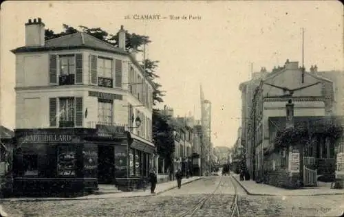 Ak Clamart Hauts de Seine, Rue de Paris