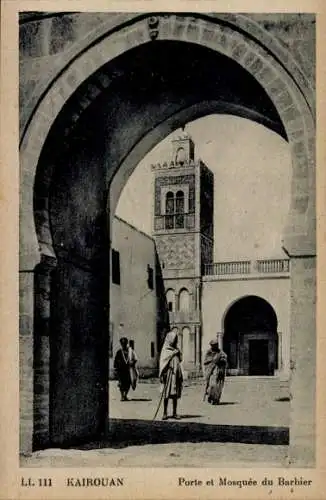 Ak Kairouan Tunesien, Tor, Barber-Moschee