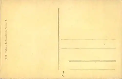 Ak Hamburg Mitte Neustadt, Oberlandesgericht, Straßenbahn