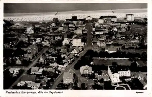 Ak Nordseebad Wangerooge in Ostfriesland, Vogelschau