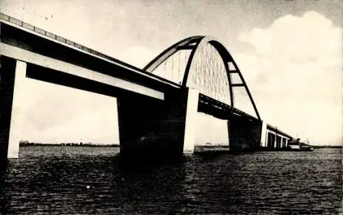 Ak Insel Fehmarn, Brücke über den Fehmarnsund