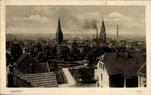 Ak Castrop Rauxel, Panorama