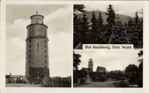 Ak Brotterode in Thüringen, Großer Inselsberg, Turm