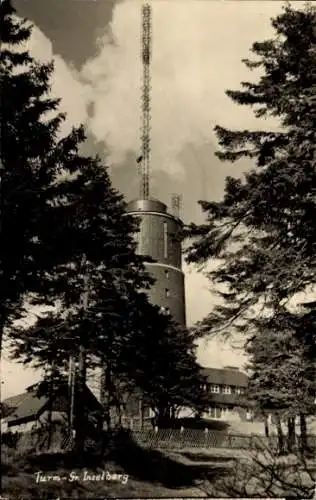 Ak Brotterode in Thüringen, Großer Inselsberg, Turm