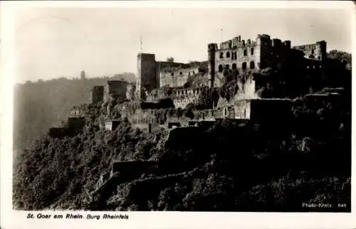 Ak St. Goar am Rhein, Burg Rheinfels