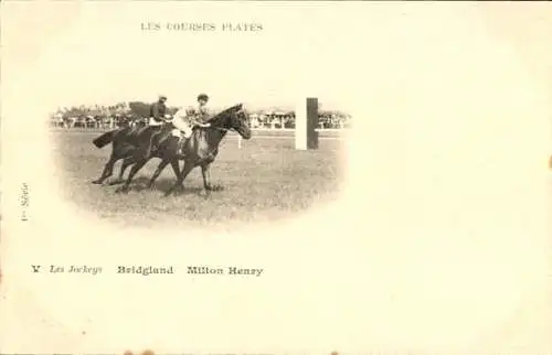 Ak Flat Races, Jockeys, Milton Henry