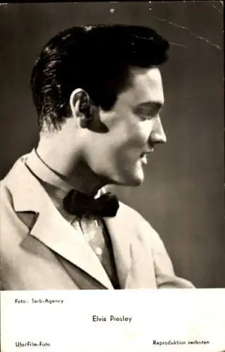 Ak Sänger und Schauspieler Elvis Presley, Portrait