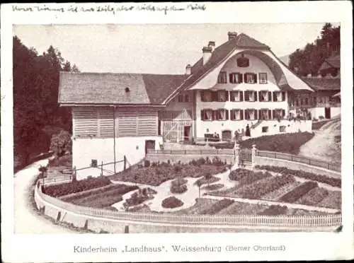 Ak Weißenburg in Niederösterreich, Kinderheim Landhaus