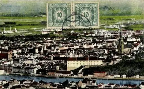 Ak Linz an der Donau Oberösterreich, Ort und Urfahr