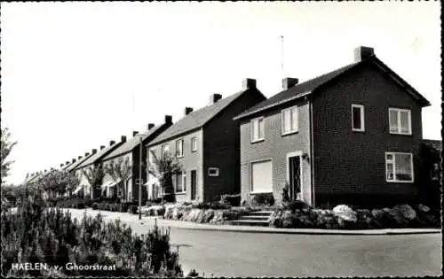 Ak Haelen Limburg Niederlande, Ghoorstraße, Siedlung