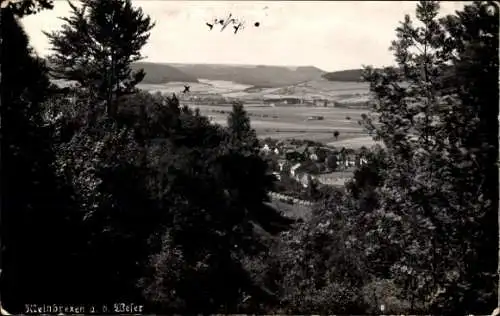 Foto Ak Meinbrexen an der Weser Lauenförde, Panorama