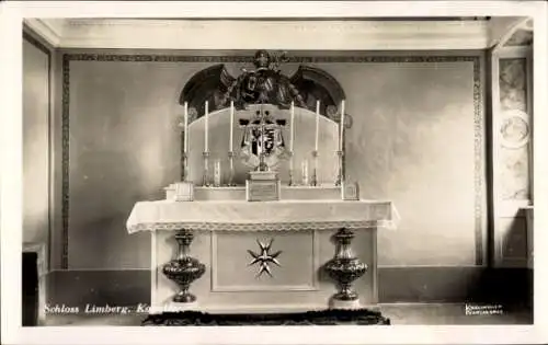 Ak Limberg Wies Steiermark, Altar in der Kapelle