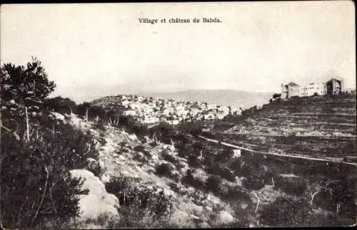 Ak Baabda Libanon, Village et chateau