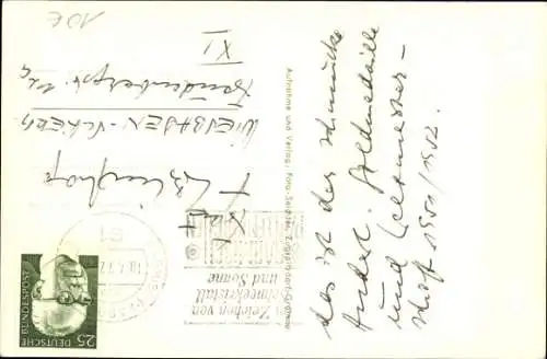 Ak  Andreas Anderl Ostler, Bobfahrer, Weltmeister 1951, Autogramm