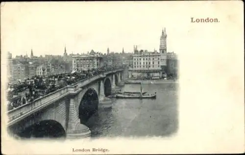 Ak London City England, London Bridge