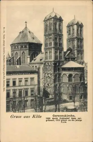 Ak Köln am Rhein, Gereonskirche