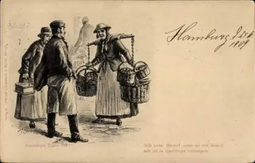 Ak Hamburg, Hamburger Typen