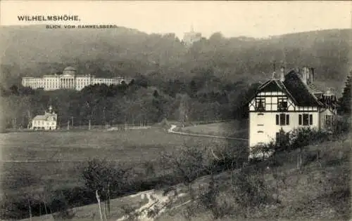 Ak Bad Wilhelmshöhe Kassel in Hessen, Blick vom Rammelsberg