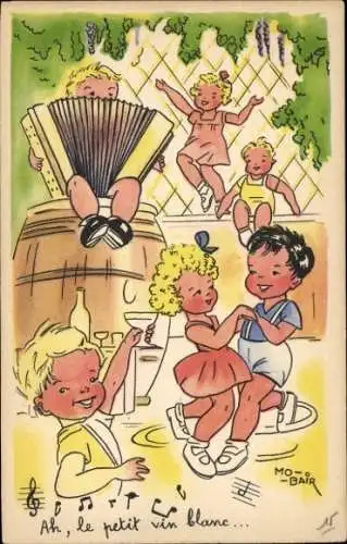 Lied Künstler Ak Le petit vin blanc