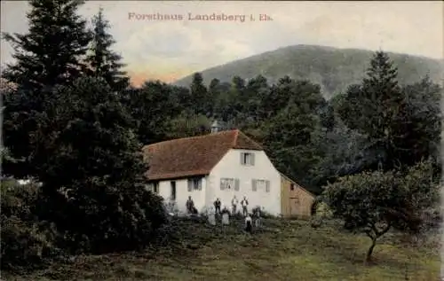 Ak Heiligenstein Elsass Bas Rhin, Forsthaus Landsberg