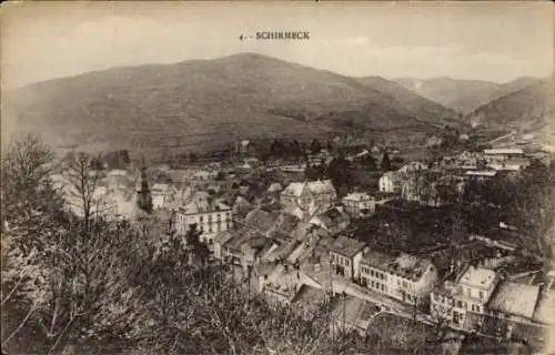 Ak Schirmeck Elsass Bas Rhin, Gesamtansicht