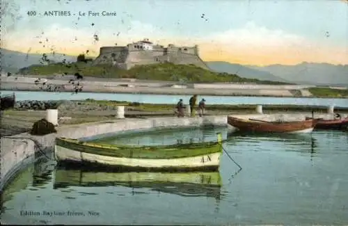 Ak Antibes Alpes Maritimes, Le Fort Carre