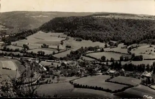 Ak Vaucluse Doubs, Panorama