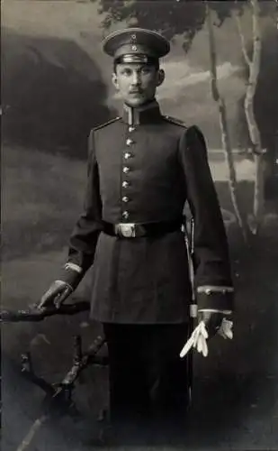 Foto Ak Metz Moselle, Deutscher Soldat in Uniform, Infanterie Regiment 16
